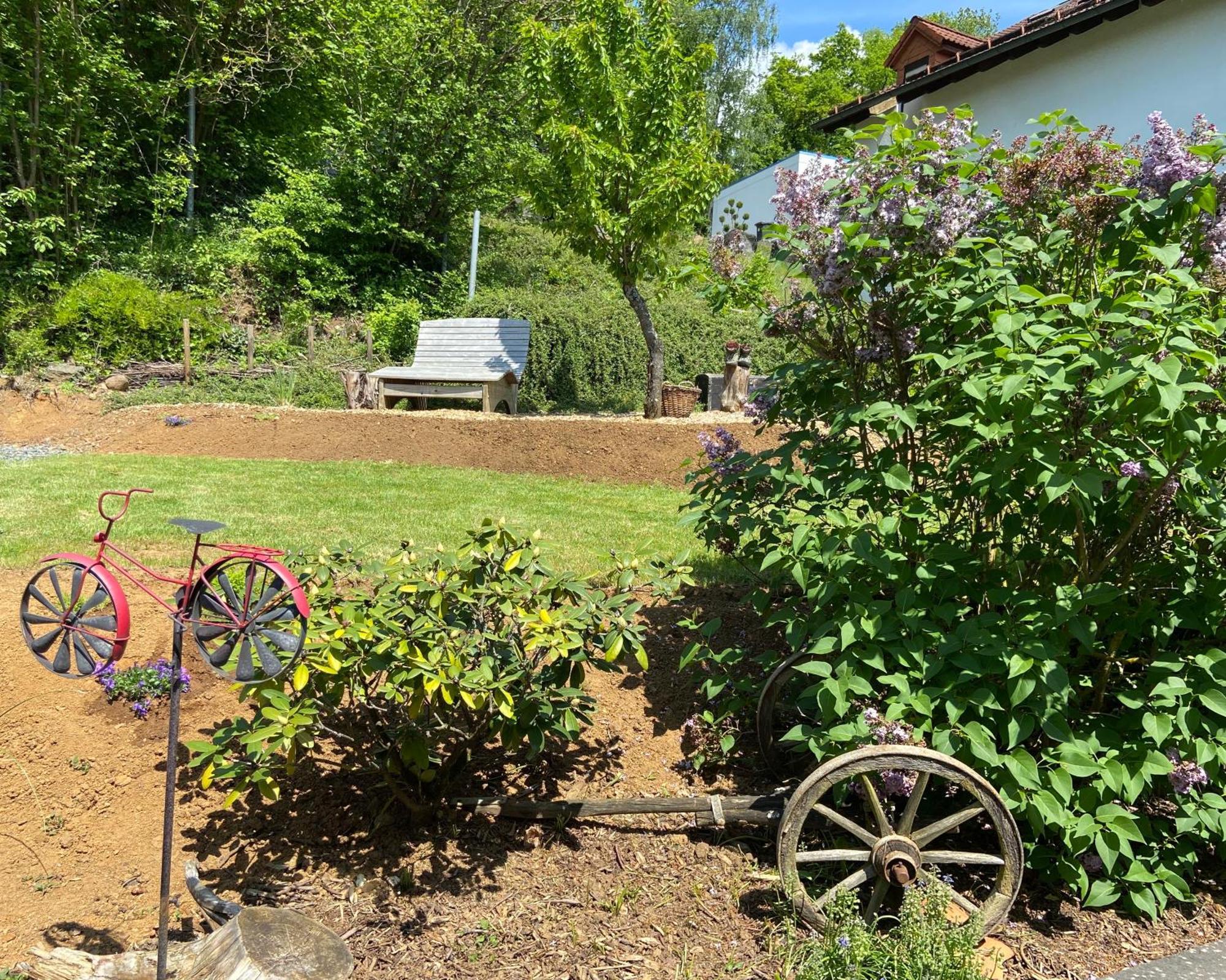 Apartmenthaus Ruhezeit Bad Endbach Exteriör bild